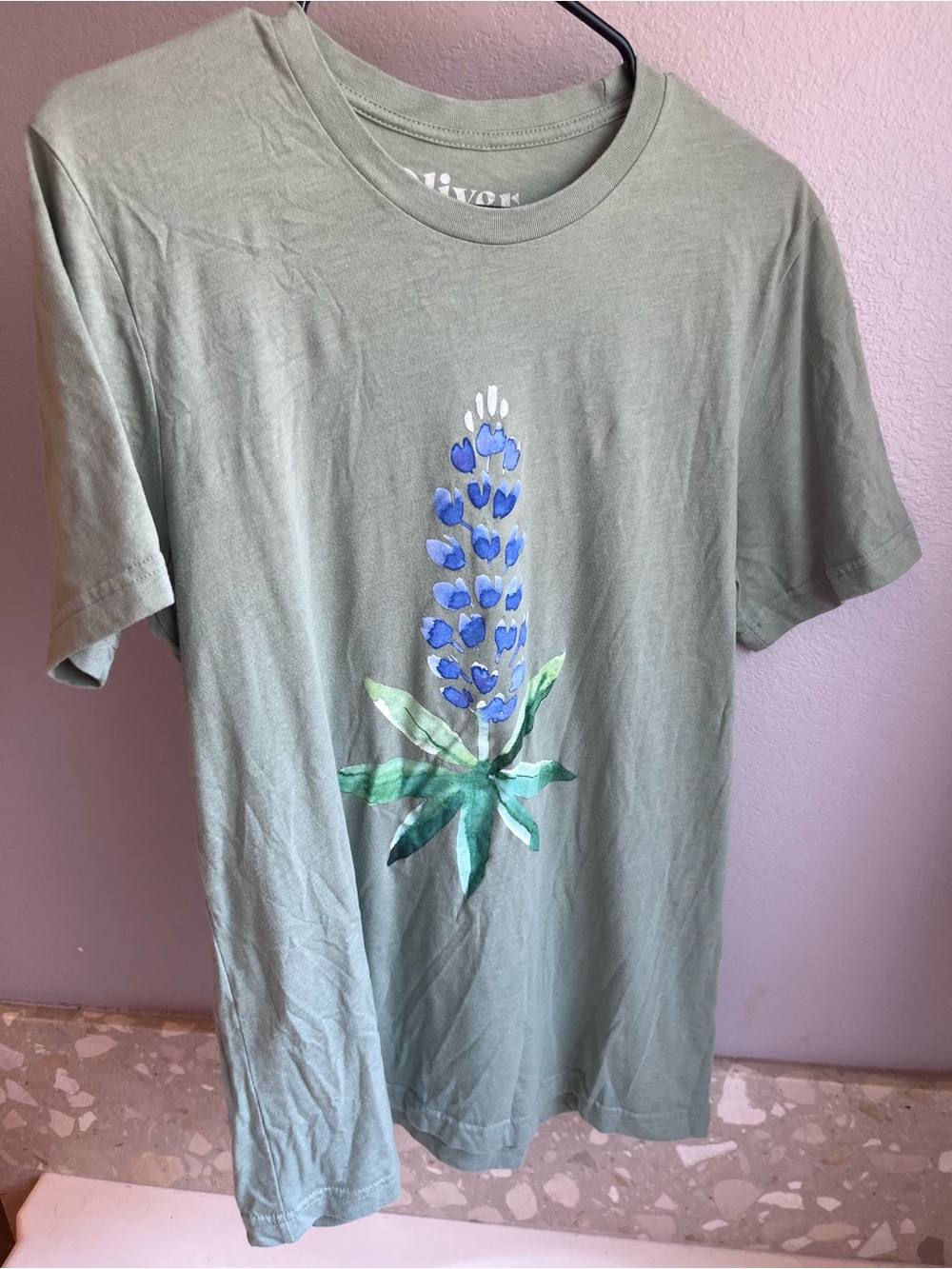 Olivers Sage Green Bluebonnet Tee